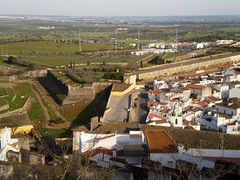 View from Elvas Castle.