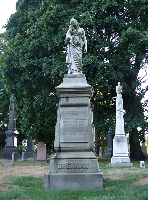 Brennan Grave in Greenwood Cemetery, September 2010
