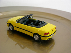 Peugeot 306 Cabrio, Just now my own car as a model 1:43