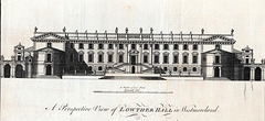 Lowther Castle, Cumbria before rebuilding in the early nineteenh century