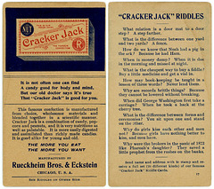 Cracker Jack Riddles