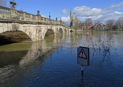 Flooding at the English Bridge