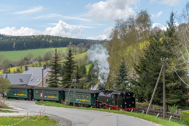Fichtelbergbahn in Cranzahl