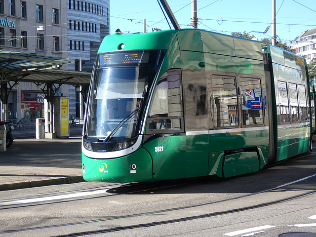 Basel/ Basle- Green Tram
