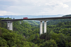 The highway along Jesenice ¤ Slovenia