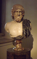 Bust of Pluto in the Palazzo Altemps, June 2012