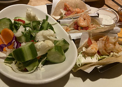 Salad & Shrimp Taco