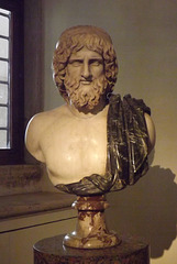 Bust of Pluto in the Palazzo Altemps, June 2012