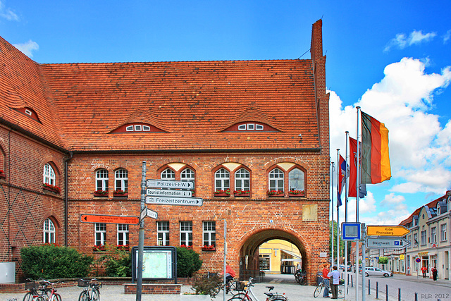 Wittstock, Rathaus Ostflügel