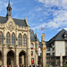 Erfurt, Fischmarkt mit Rathaus und Römersäule