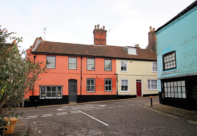 Corner of Nethergate Street and Bridge Street, Bungay, Suffolk