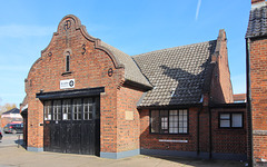 Former Fire Station of c1930, Lower Olland Street, Bungay, Suffolk