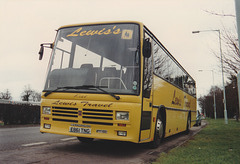 Lewis Travel (Suffolk) E861 TNG near Cambridge Airport – 15 Feb 1997 (344-05)