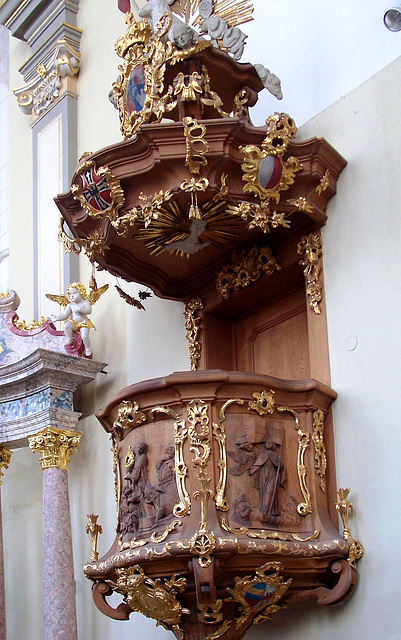 DE - Brühl - Pulpit at St. Maria von den Engeln