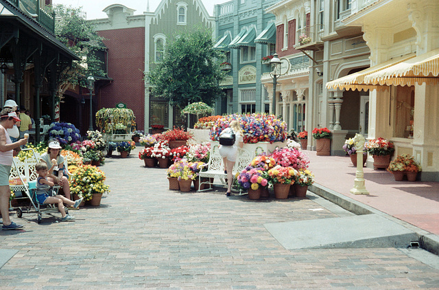 Walt Disney World, Orlando, Main Street (June 1981)