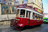 Lisbon 2018 – Tourist tram 8 climbing the hill