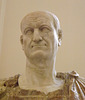 Detail of a Bust of the Emperor Vespasian in the Naples Archaeological Museum, July 2012