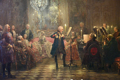 Berlin 2023 – Alte Nationalgalerie – Flötenkonzert Friedrichs des Großen in Sanssouci