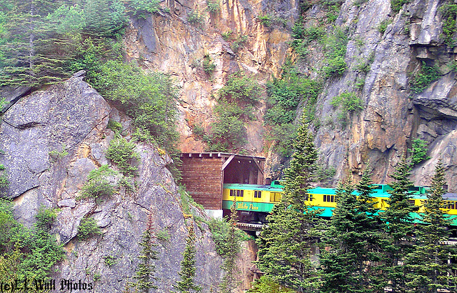 Timber Shed Protects Tunnel Entrance from Snow & Rock Slides