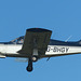 G-BHGY approaching Gloucestershire Airport - 18 January 2020