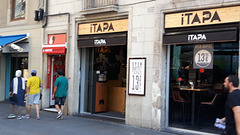 Tapa restaurant at La Rambla