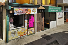 Street Scene with Juice Bar and Beauty Salon – Alajuela, Costa Rica