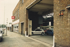 The former West Yorkshire bus station/garage in Scarborough – 21 Aug 1987 (55-26)