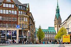 Hamburg City Hall From Afar