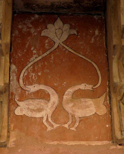 Amer- Amber Fort- Decoration in the Ladies' Quarter