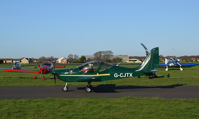 G-CJTX at Solent Airport - 29 November 2019