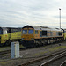Freight Quartet at Eastleigh - 27 January 2015