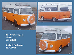 2010 VW camper van running on gas bi-fuel - Seaford - 23 4 2024