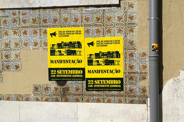 Lisbon 2018 – Protest against speculation