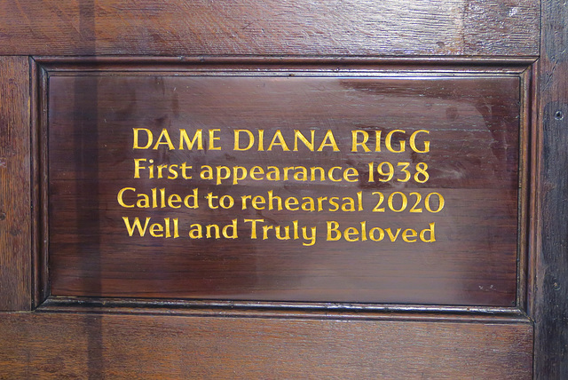 IMG 9794-001-Dame Diana Rigg Plaque