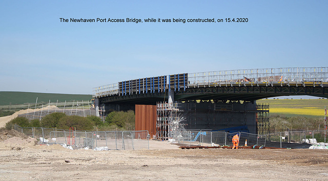 Newhaven Port access bridge 15 4 2020 f