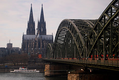 Cologne,  Cathedral and Bridge