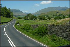 the road to Keswick