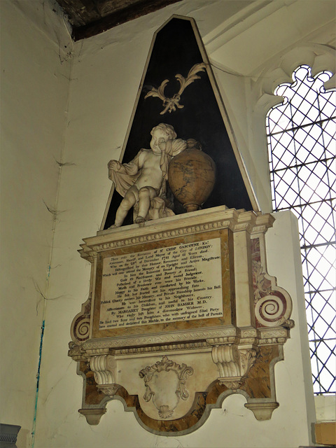 st margaret's church, barking, essex (83)c18 tomb of sir crisp gascoyne +1761, mayor of london
