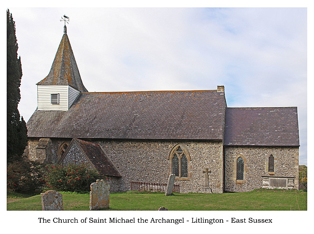 Litlington St Michael Sussex south side 13 10 2018