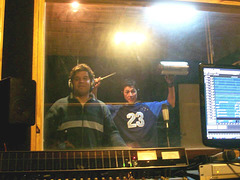 con Gustavo y David - La Merenbé 2007
