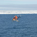 Hubschrauber des Forschungsschiffs "Polarstern"
