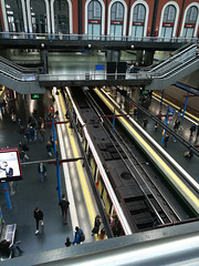 Príncipe Pío mainline and metro station.
