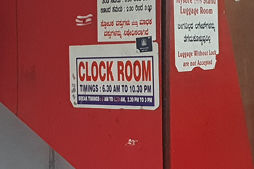 A Place to Keep your Clocks.