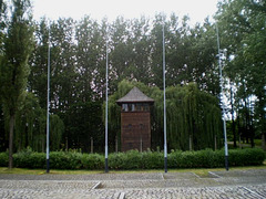Watchtower of Auschwitz-Birkenau.