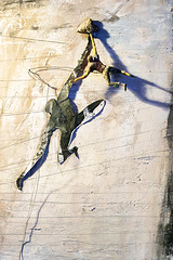 Canvas climber