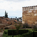 Fortifications with ormanemtal gardens at Alhambra