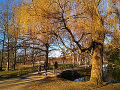 Schwerin, Kanalbrücke im Schlossgarten