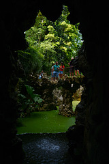Portugal, Sintra, Cave Labyrinth in Quinta da Regaleira