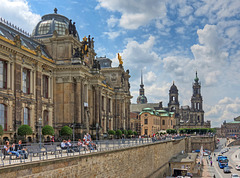 Dresden, Brühlsche Terrassen