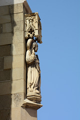 Romania, Brașov, The Eighth of Fifteen Sculptures on the Columns of the Black Church